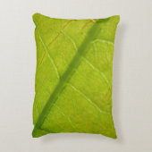 グリーンリーフ植物学自然撮影 アクセントクッション (裏面(縦))