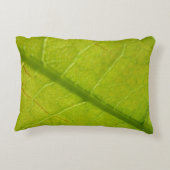 グリーンリーフ植物学自然撮影 アクセントクッション (裏面)