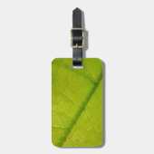 グリーンリーフ植物学自然撮影 ラゲッジタグ (正面縦)