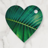 グリーンリーフ熱帯林自然写真ありがとう フェイバータグ (裏面)