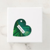 グリーンリーフ熱帯林自然写真ありがとう フェイバータグ (インサイチュ)