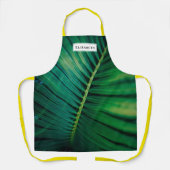 グリーンリーフ熱帯林自然写真 エプロン (正面)