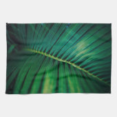 グリーンリーフ熱帯林自然写真 キッチンタオル (横)
