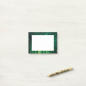 グリーンリーフ熱帯林自然写真 ポストイット (デスク上)