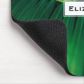 グリーンリーフ熱帯林自然写真 マウスパッド (コーナー)