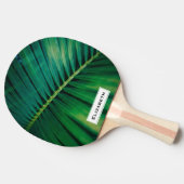 グリーンリーフ熱帯林自然写真 卓球ラケット (横)