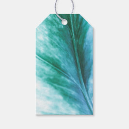 グリーンリーフ自然写真 ギフトタグ