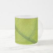 グリーンリーフ自然撮影 フロストグラスマグカップ (正面右)