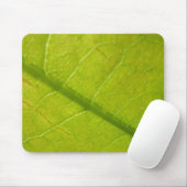 グリーンリーフ自然撮影 マウスパッド (マウス)