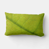 グリーンリーフ自然撮影 ランバークッション (裏面)