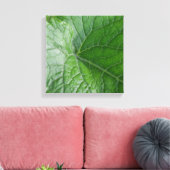 グリーンリーフ静脈詳細 キャンバスプリント (インサイチュ (リビング))