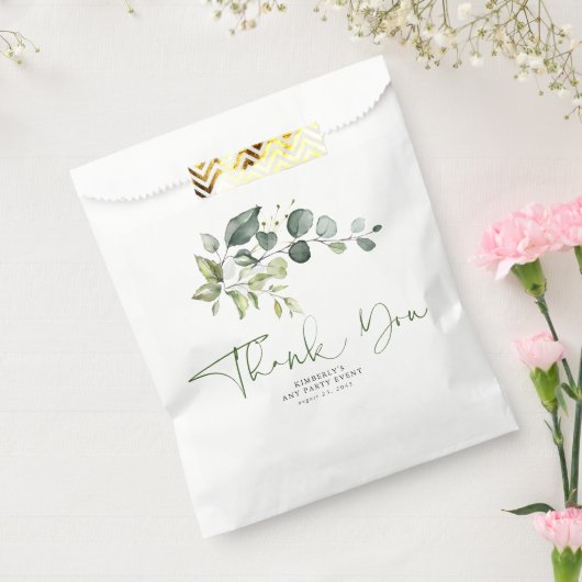 グリーンリーフ おしゃれ サンクス フェイバーバッグ (封をした状態)