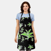 グリーンリーフ エプロン (着用した状態)