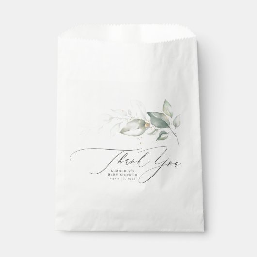 グリーンリーフ エレガント スクリプト サンクス フェイバーバッグ (正面)