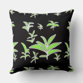 グリーンリーフ クッション (裏面)