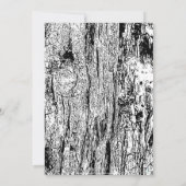 グリーンリーフ ブラックバーク ハッピーバースデー ご招待 招待状 (裏面)