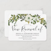 グリーンリーフ ラスティックカントリー 誓いの更新 招待状 (正面/裏面)