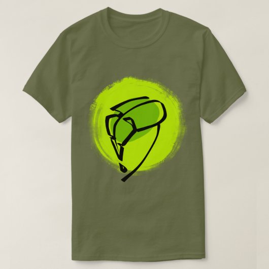 グリーンリーフ Tシャツ (デザイン正面)