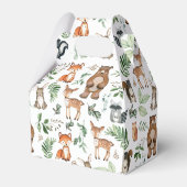 グリーンリーブウッドランドアニマルズベアーシカキツネ誕生日 フェイバーボックス (裏面サイド)