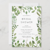 グリーンリーブライダルシャワー 招待状 (正面)