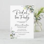 グリーンリーブライダルティーパーティの招待状 招待状 (スタンド正面)
