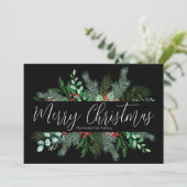 グリーンリーブラッククリスマス シーズンカード (スタンド正面)