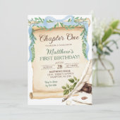 グリーンリーブルーボウストーリーブックチャプター1誕生日 招待状 (スタンド正面)