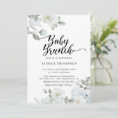 グリーンリーベビーブランチ招待状 招待状 (スタンド正面)