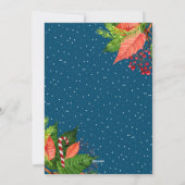 グリーンリーホリーベリーハッピーホリデーズフォト シーズンカード (裏面)