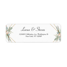 グリーンリーユーカリプタスボホグリッター差出人住所