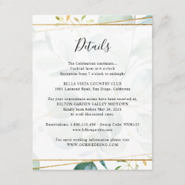 グリーンリーユーカリプトゥスゲスト情報詳細 エンクロージャーカード