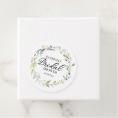 グリーンリーユーカリリースブライダルシャワー フェイバータグ (インサイチュ)