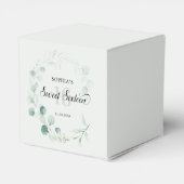 グリーンリーユーカリ素朴スイーツ16 フェイバーボックス (裏面サイド)