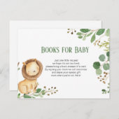 グリーンリーライオンベビーブック挿入カード ポストカード (正面/裏面)