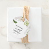 グリーンリーラブイン開花ブライダルシャワー フェイバータグ (インサイチュ)