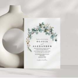 グリーンリーリース結婚式招待状 招待状