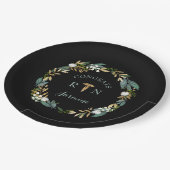 グリーンリーリースRN卒業パーティーデコール ペーパープレート (アングル)