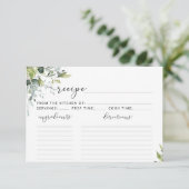 グリーンリーレシピカード (スタンド正面)