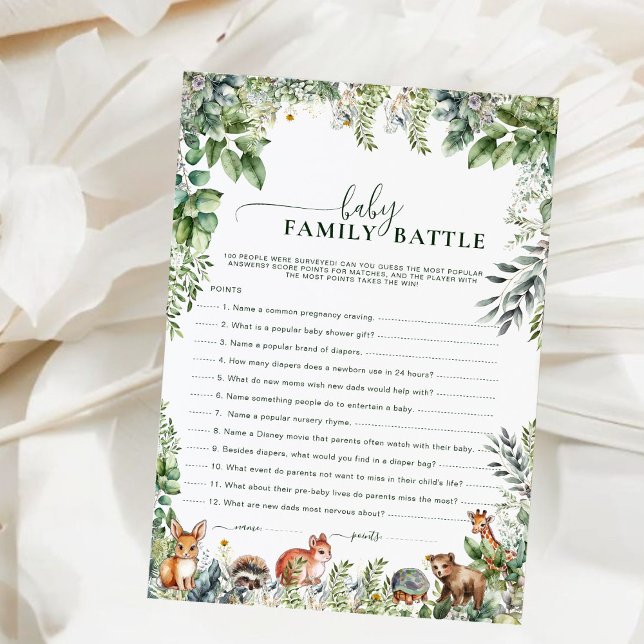 グリーンリーワイルドサファリベビーファミリーバトルゲーム (クリエイターアップロード済み)