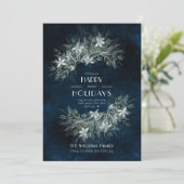 グリーンリーヴィンテージブーケ結婚ズスイート招待状 招待状 (スタンド正面)