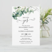 グリーンリー婚約パーティ 招待状 (スタンド正面)