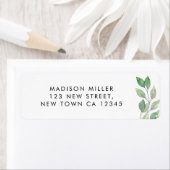 グリーンリー差出人住所 ラベル (インサイチュ)