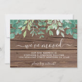 グリーンリー引っ越しましたバーンウッド 案内状 (正面)