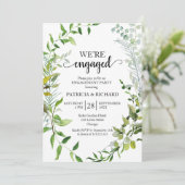グリーンリー我々は婚約した婚約パーティ 招待状 (スタンド正面)