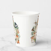 グリーンリー森林動物ハッピーバースデー 紙コップ (右)