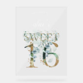 グリーンリー甘い16ウェルカムアクリルサイン アクリルサイン (正面)