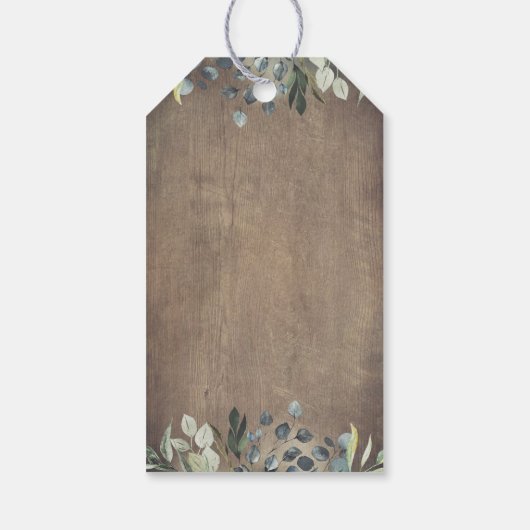 グリーンリー素朴カントリー ギフトタグ (裏面)