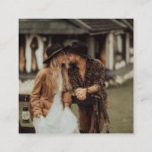 グリーンリー結婚ズのウェブサイト | QRコード エンクロージャーカード (裏面)