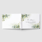 グリーンリー結婚ズゲストブック ゲストブック (全面)