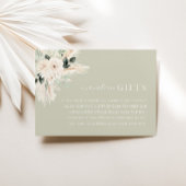 グリーンリー結婚フローラウィッシングウェルカードヴィクトリア エンクロージャーカード